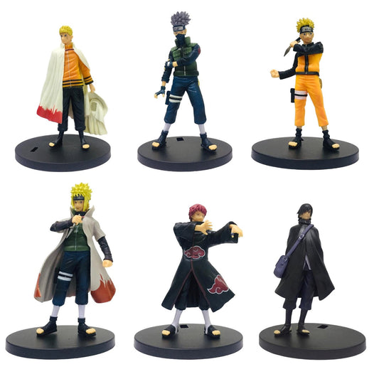 Coleccion Figuras Anime Naruto*6