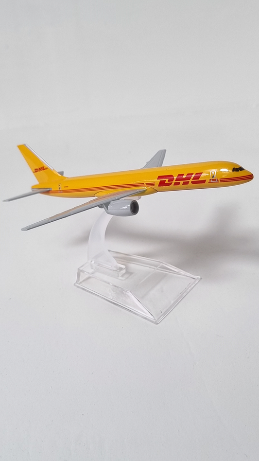 Aviación,Coleccionismo,Boeing 757,DHL,Transporte aéreo,avion de colección,avión de juguete, aviones de juguete. avión DHL