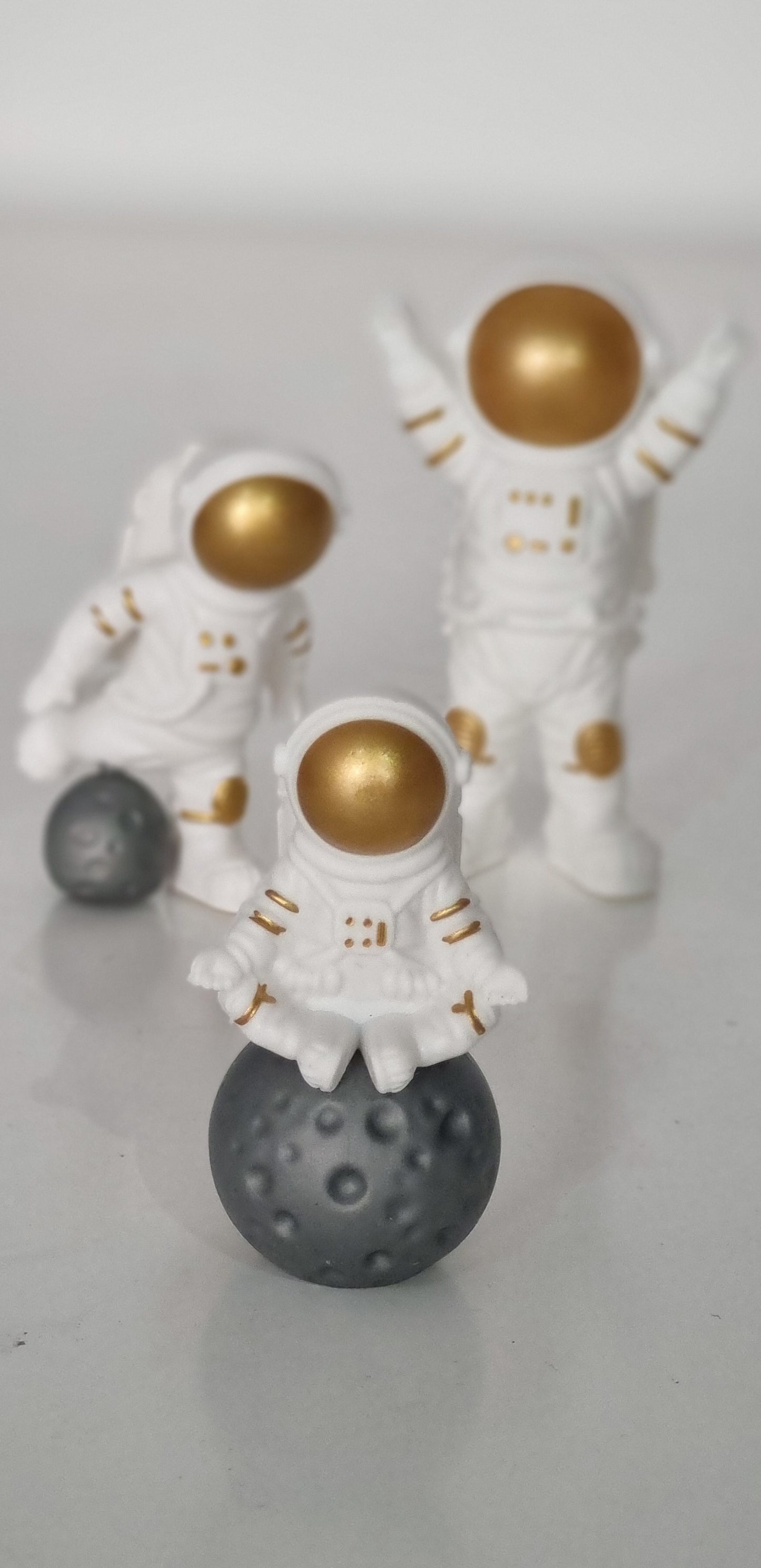 Set por 3 Astronautas 